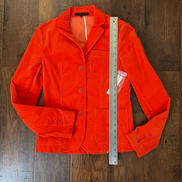 THEORY corduroy blazer, size 4, NWT - Picture 9 of 13